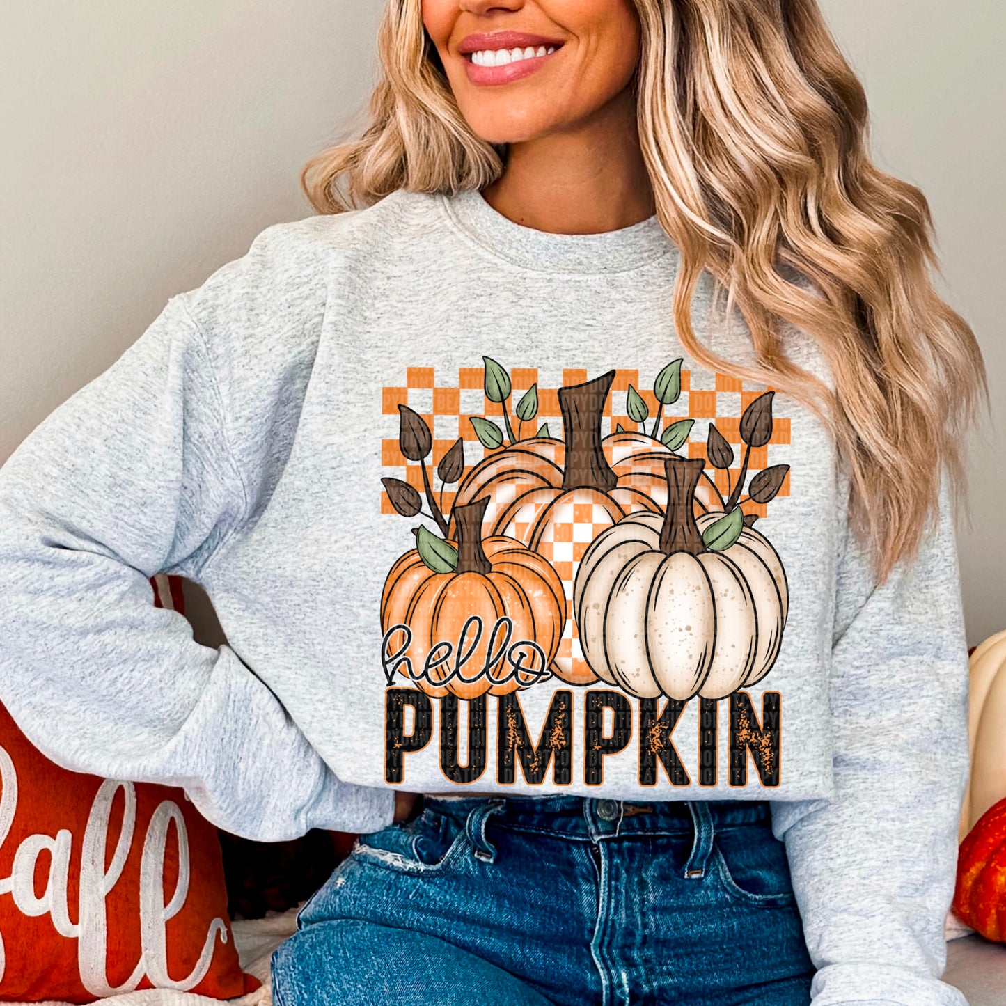 Hello Pumpkin-DTF Transfers