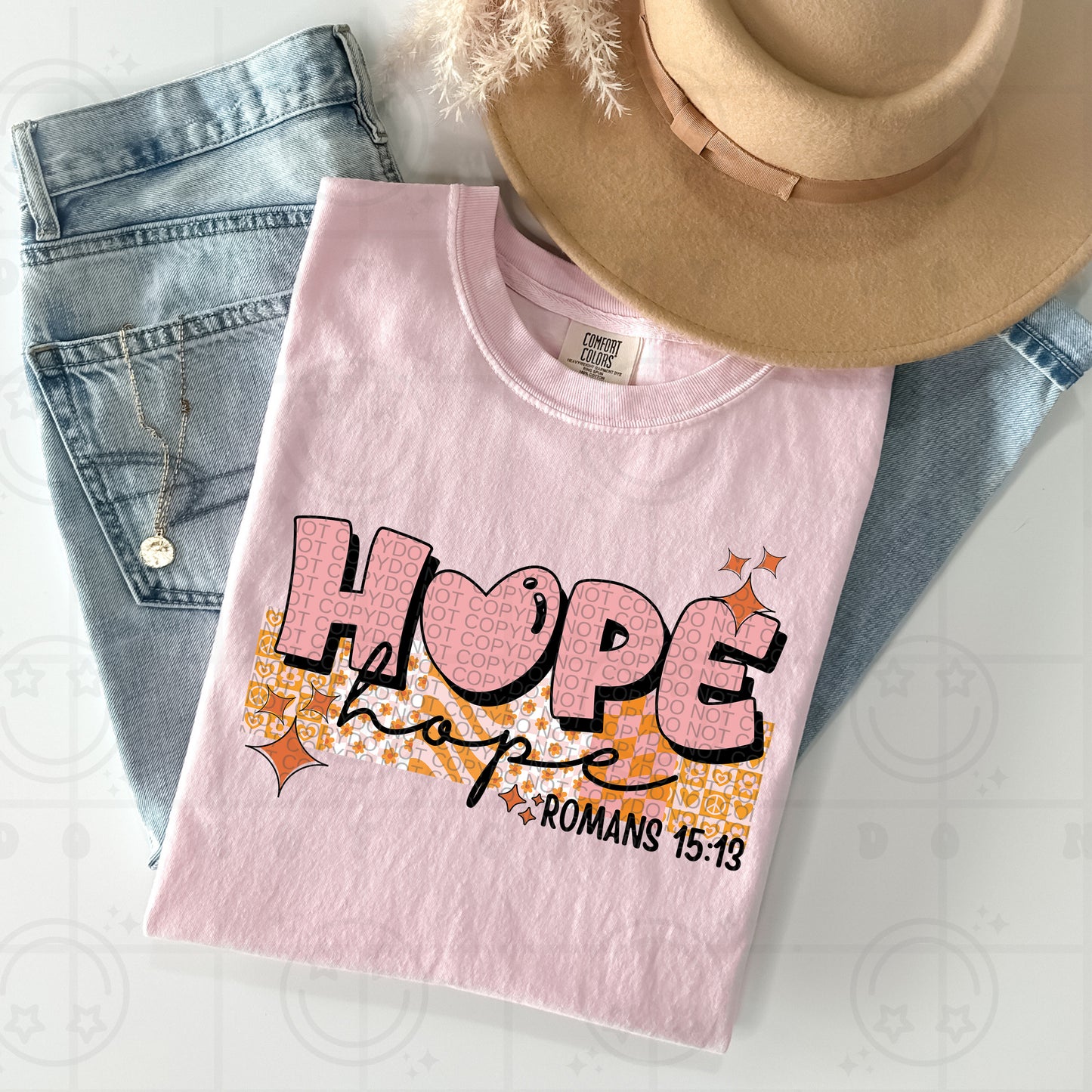Hope Romans 15:13-DTF Transfer