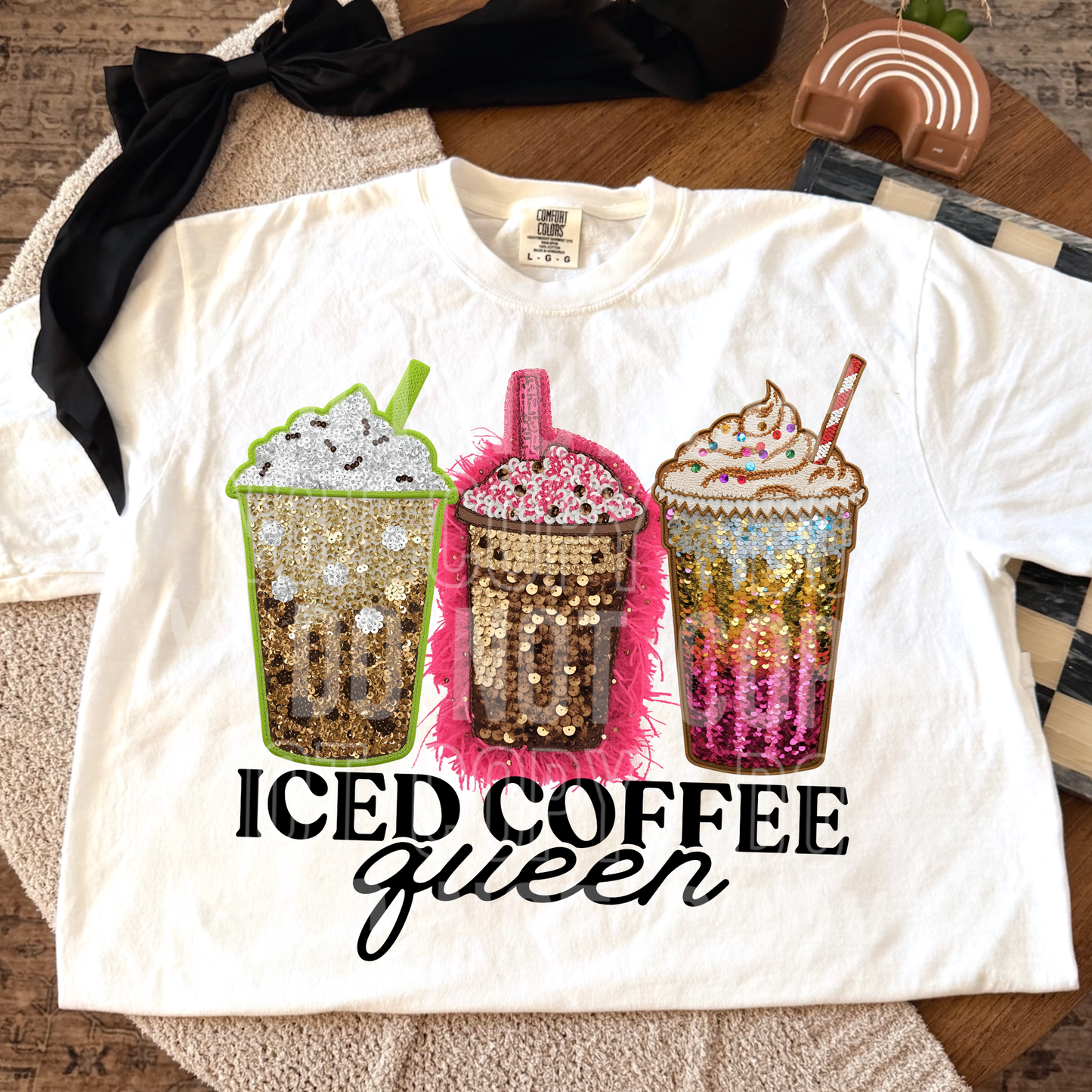 Iced Coffee Queen- DTF Transfer