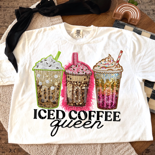 Iced Coffee Queen- DTF Transfer