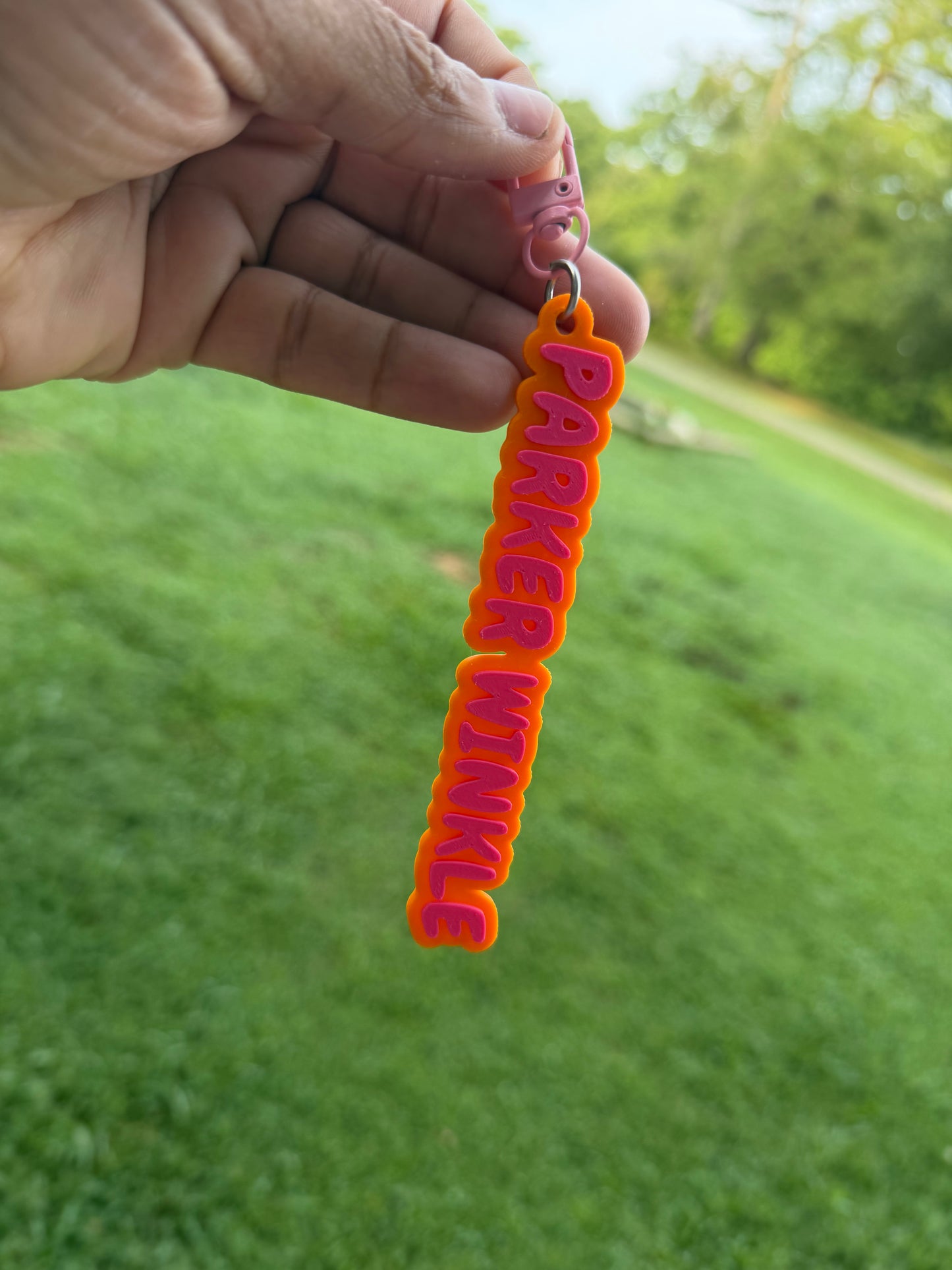 Personalized 3D Printed Name Keychains
