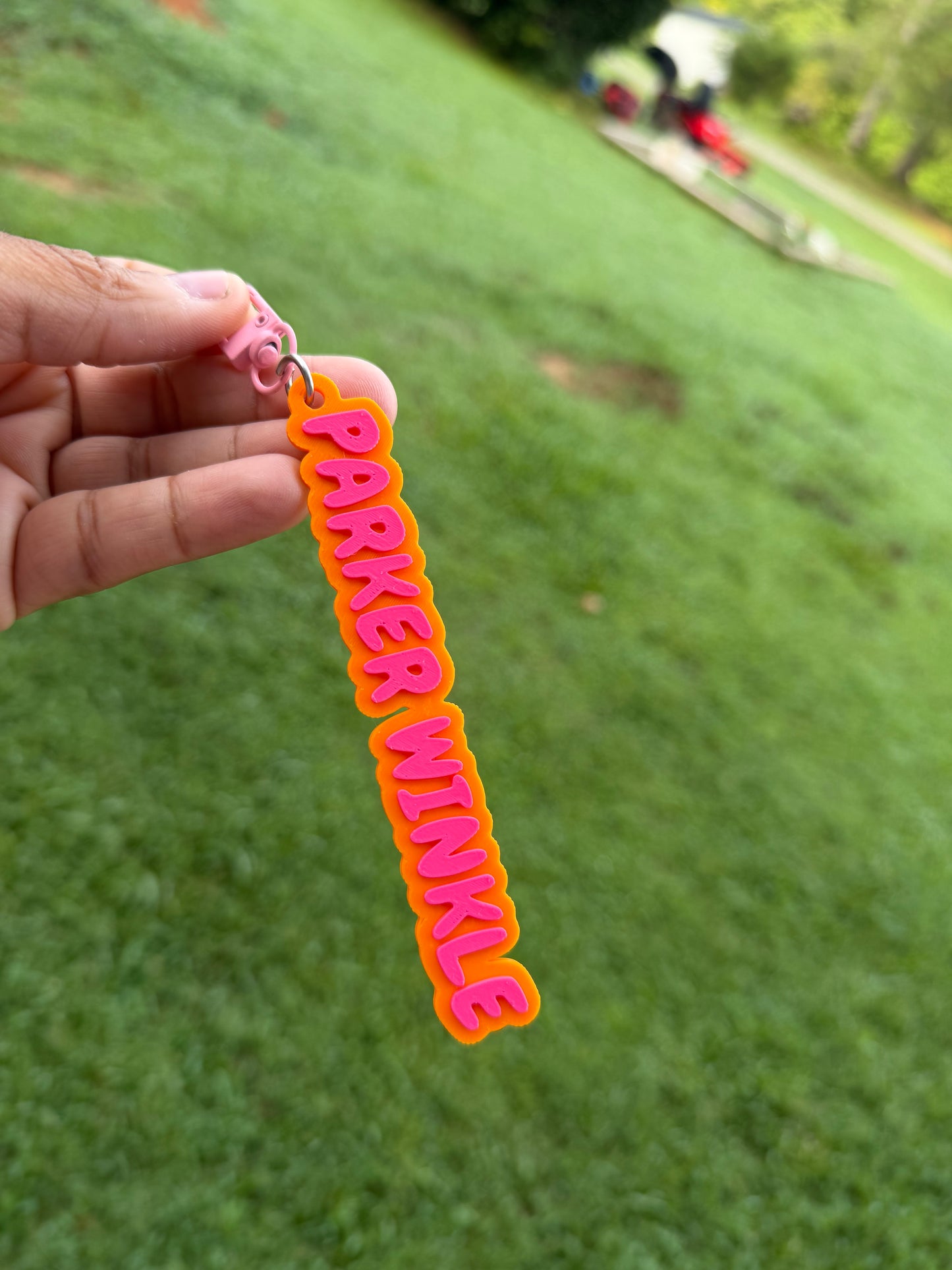Personalized 3D Printed Name Keychains