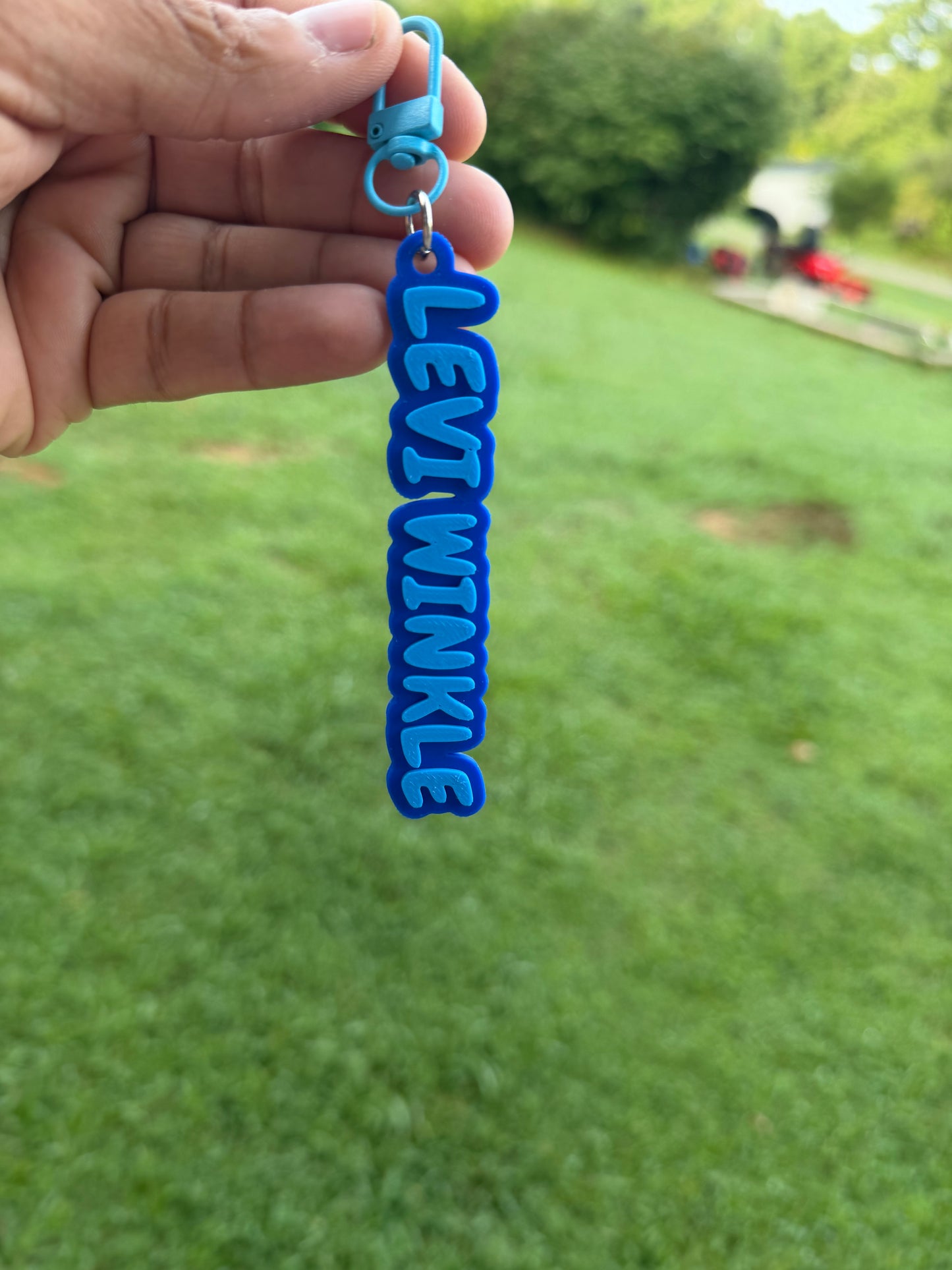 Personalized 3D Printed Name Keychains