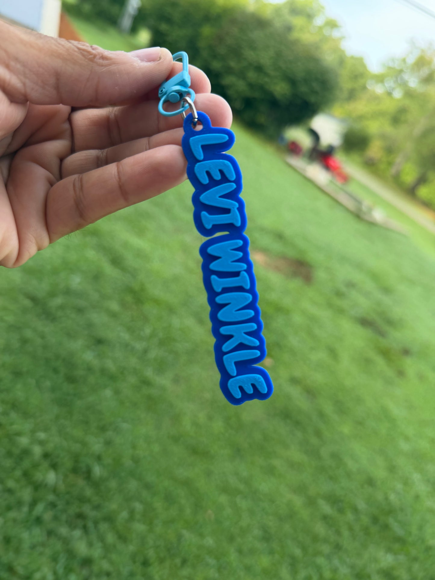 Personalized 3D Printed Name Keychains