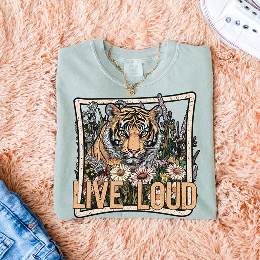 Live Loud-DTF Transfer
