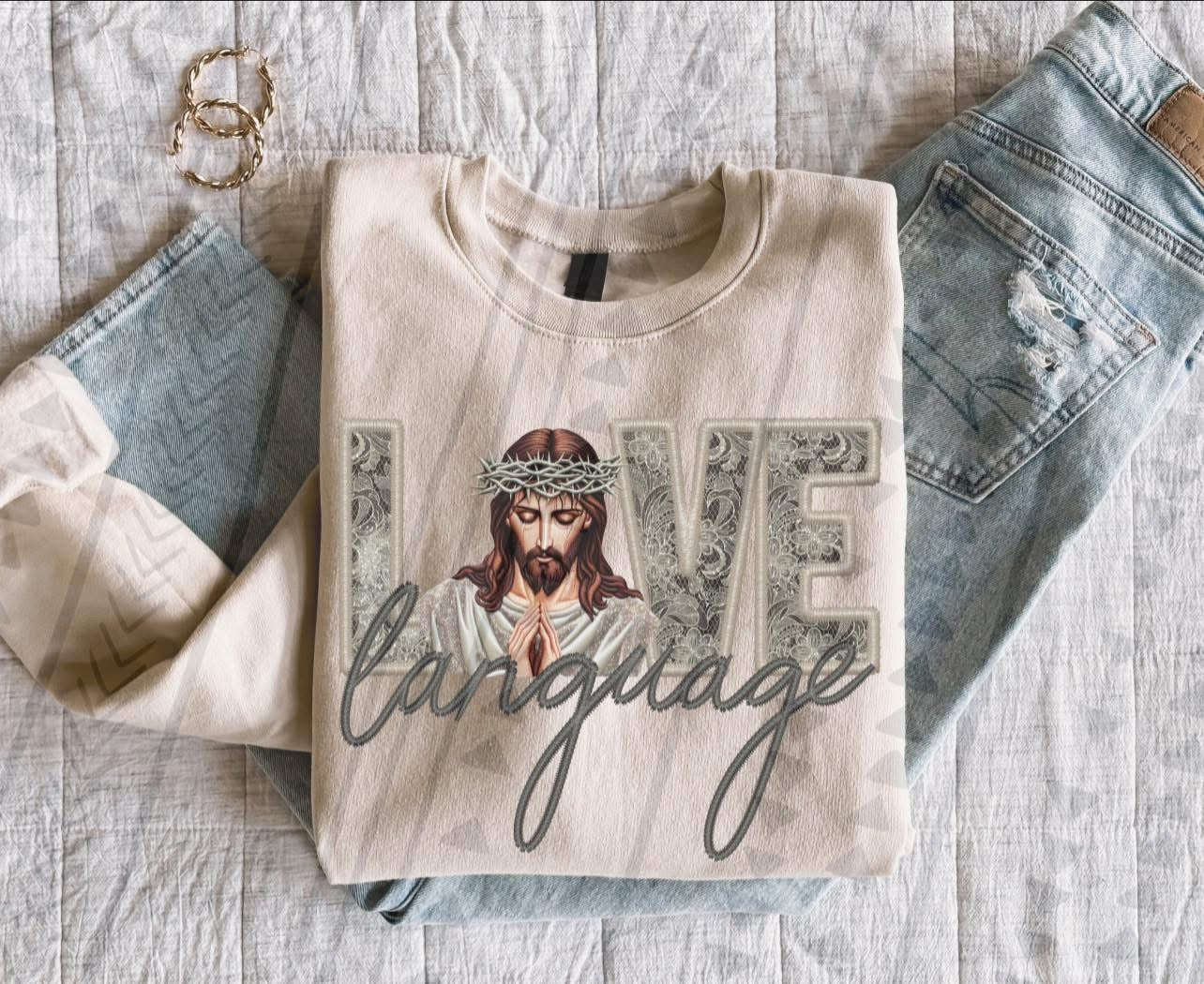 Love language - DTF Transfer