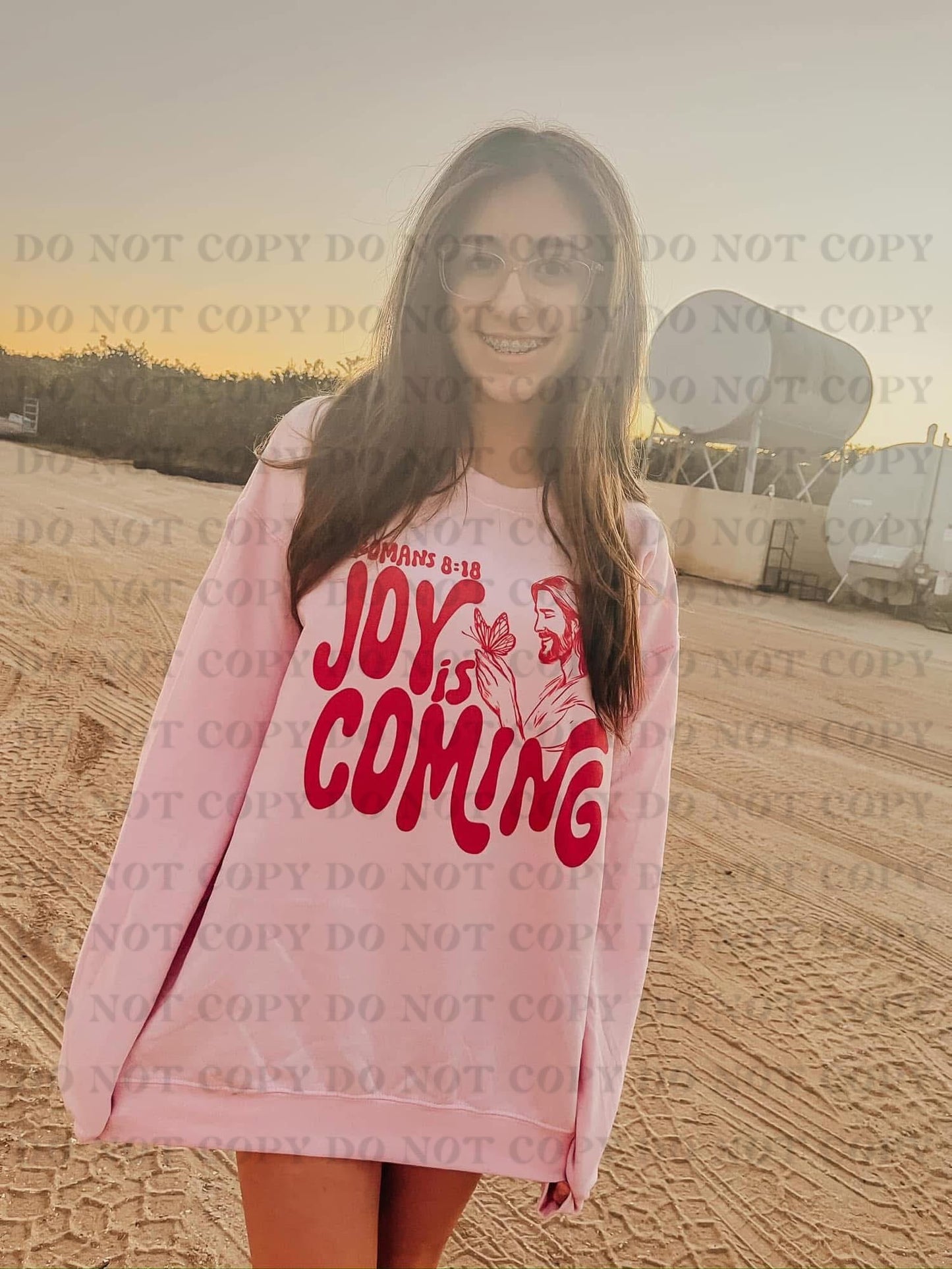 Joy is coming- DTF Transfer