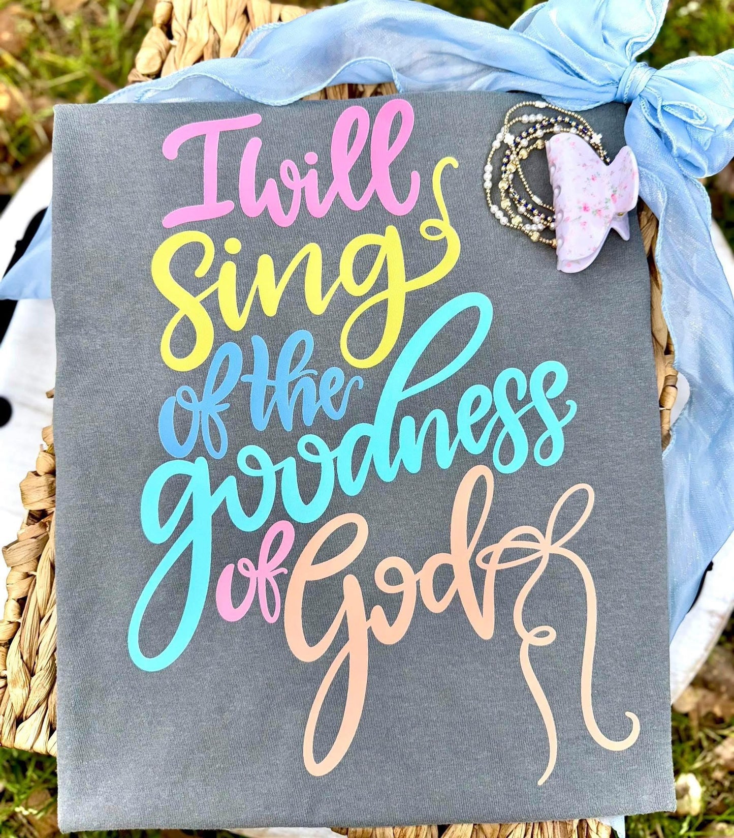 I will sing of the goodness of God - DTF Transfer