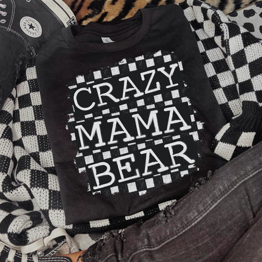 Crazy Mama bear-DTF Transfer
