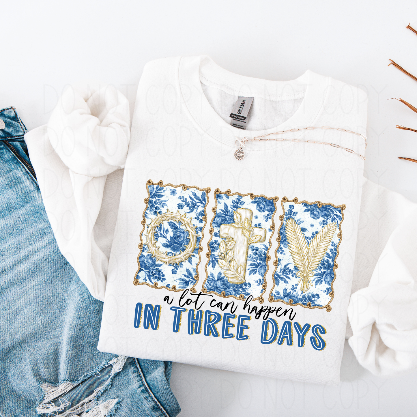 A lot can happen in three Days- DTF Transfer