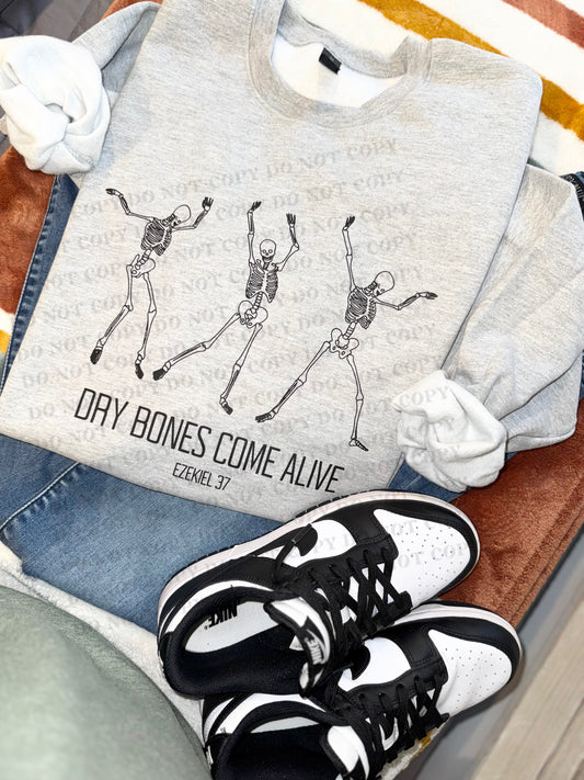 Dry Bones Come Alive Ezekiel 37- Gildan Sweatshirt