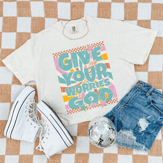 Give your worries to God-DTF Transfer