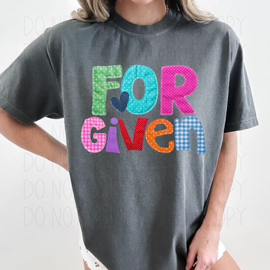Forgiven-DTF Transfer