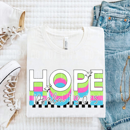 Hope Pslam 130-5- DTF Transfer