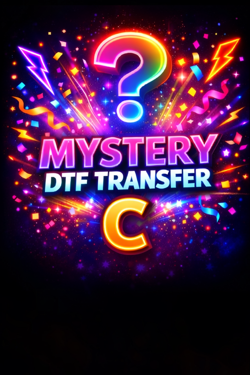 Saturday special $1 NOT GC,WS discount, or brand rep code. DTF transfers- 11 inches- MOQ 25/ mix or match