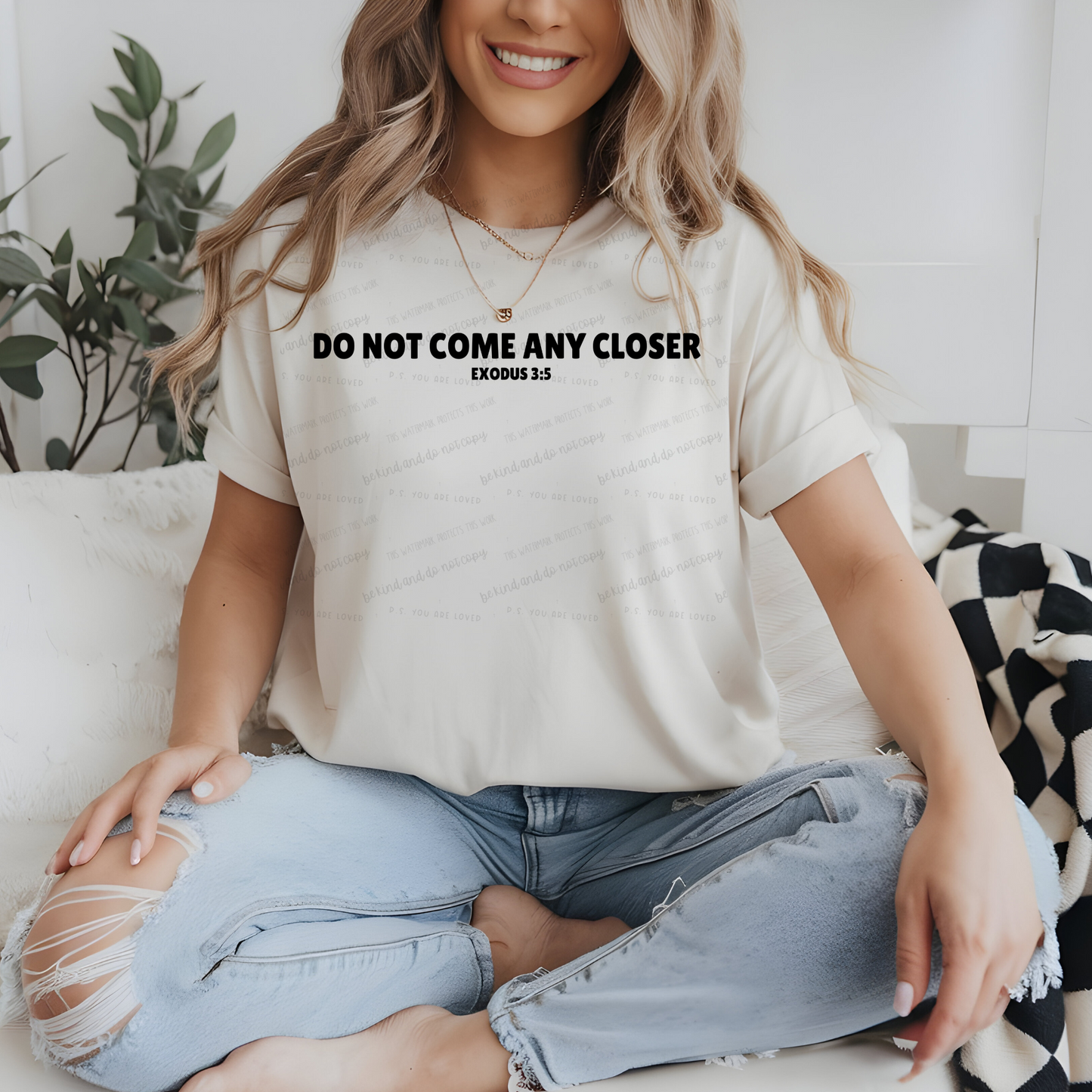 Do not come any closer-DTF Transfer