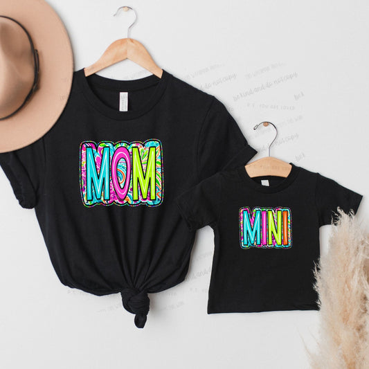 Mom scribble- DTF transfer