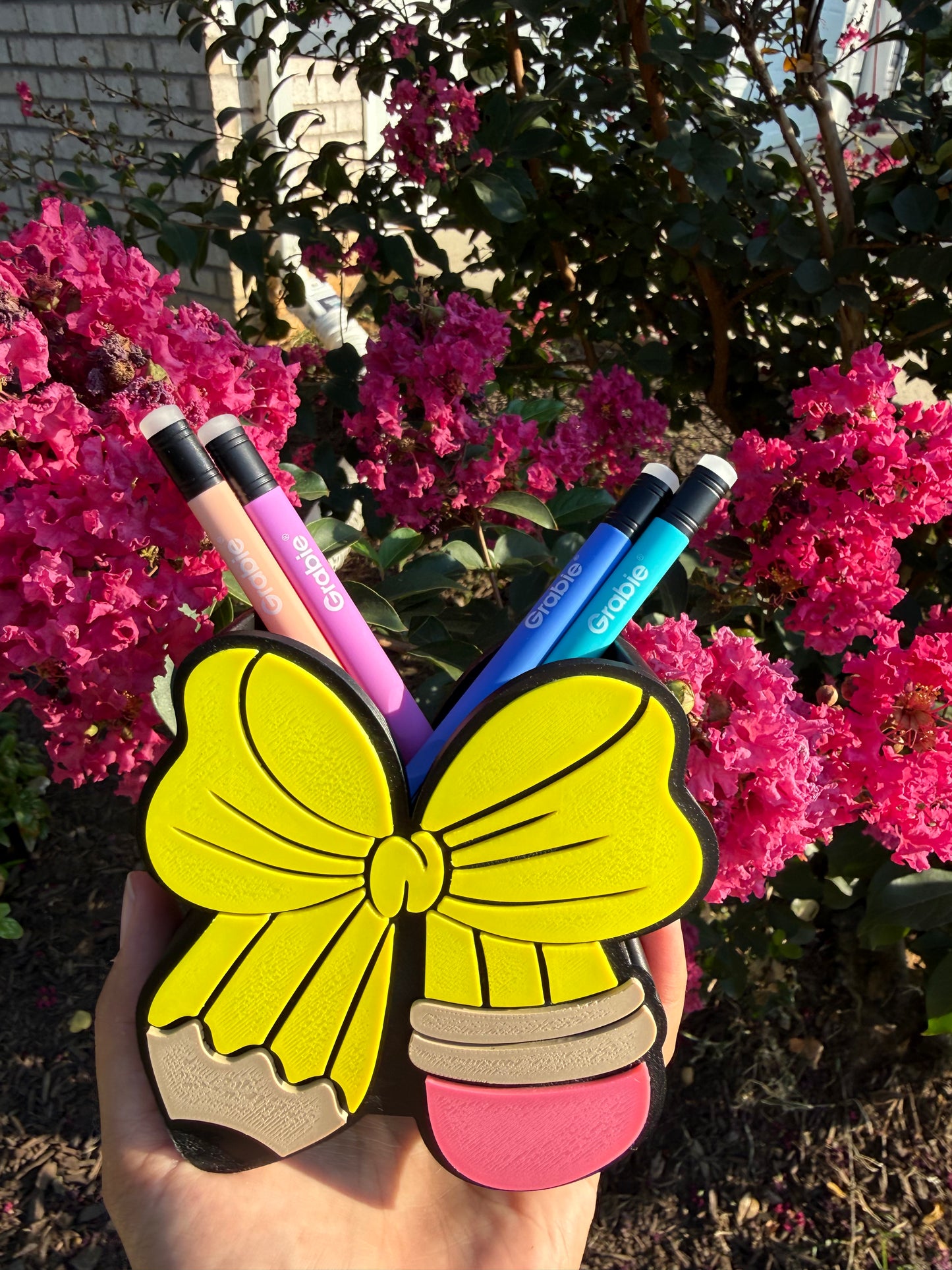 3D Printed Bow Pencil & Pen Holder 🎀✏️