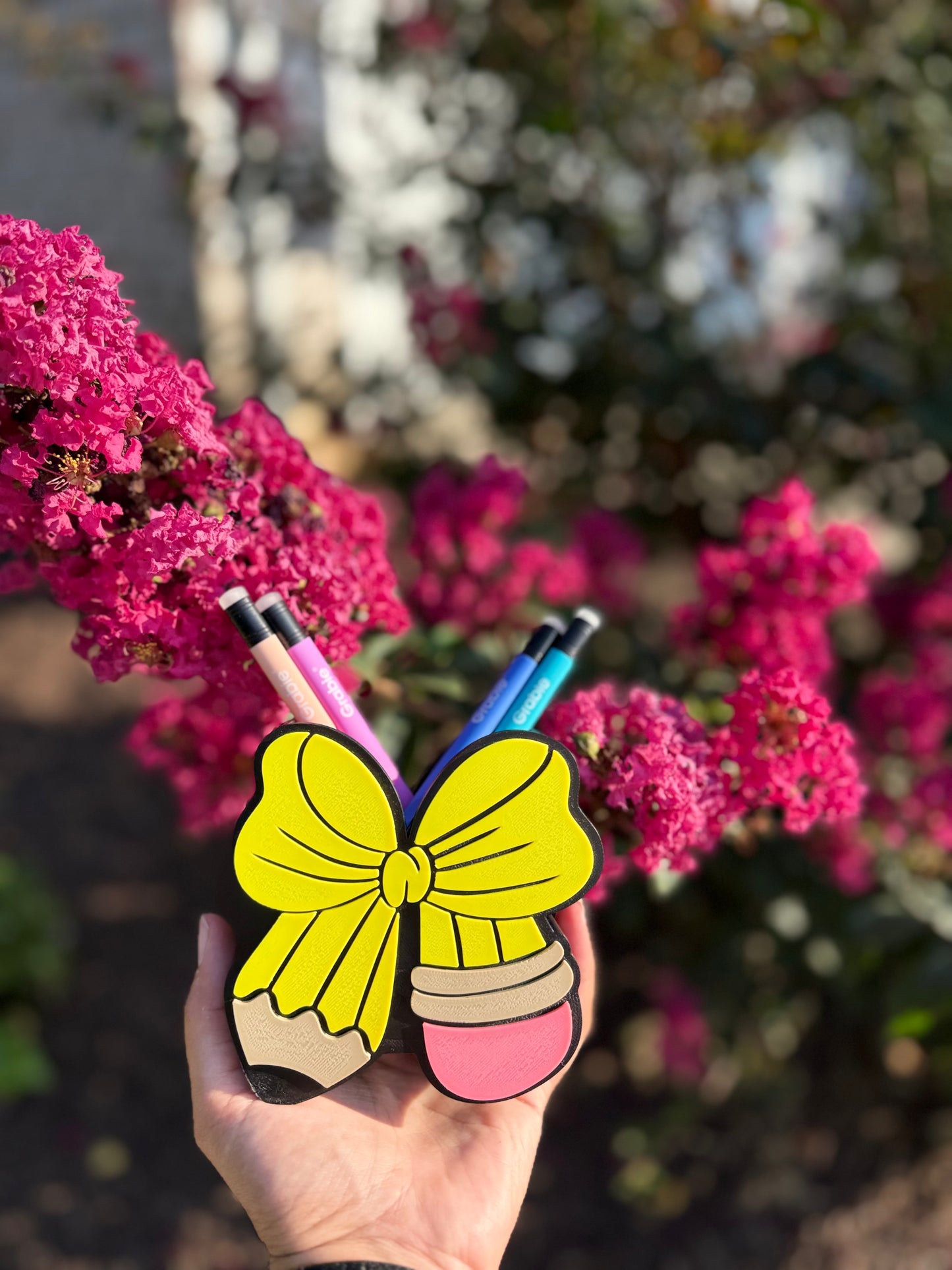 3D Printed Bow Pencil & Pen Holder 🎀✏️
