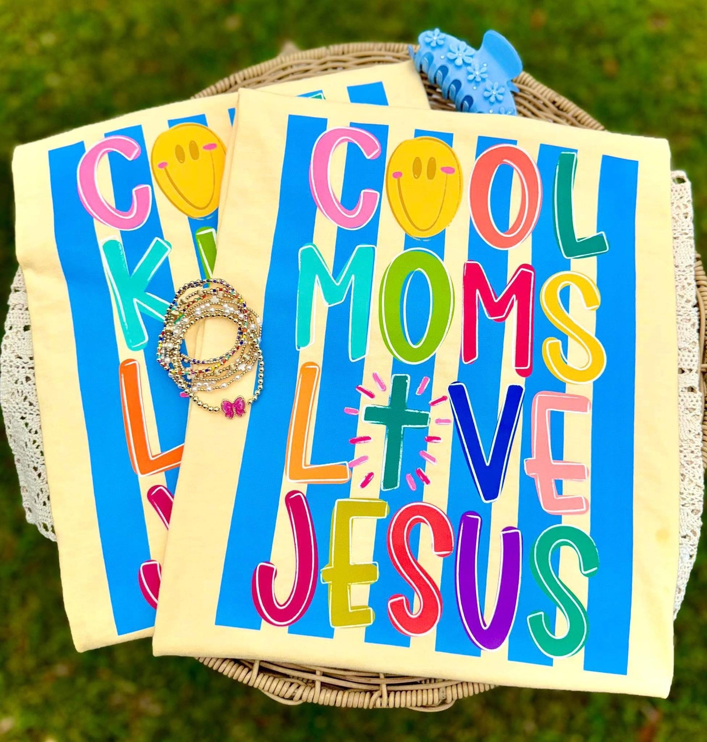 Cool Moms Love Jesus- DTF Transfer