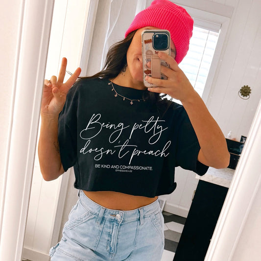Being petty doesn’t preach- DTF Transfer