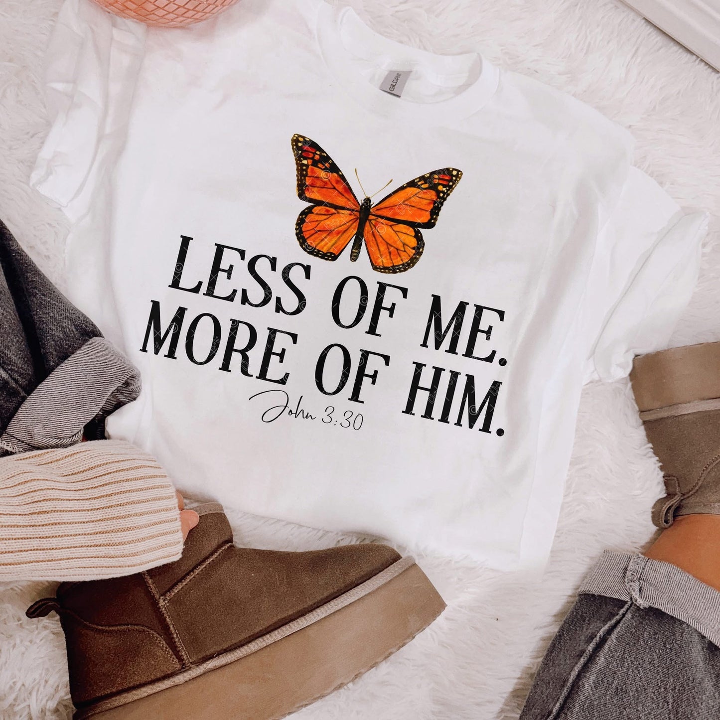 Less of me. More of Jesus. - DTF Transfer