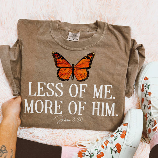 Less of me. More of Jesus. - DTF Transfer