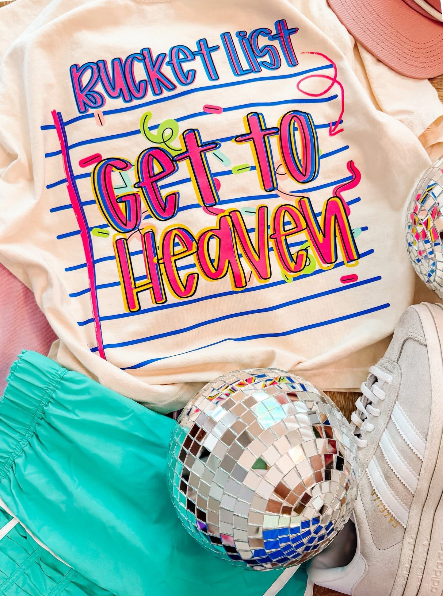 Bucket List- Get to Heaven Bright - DTF Transfer