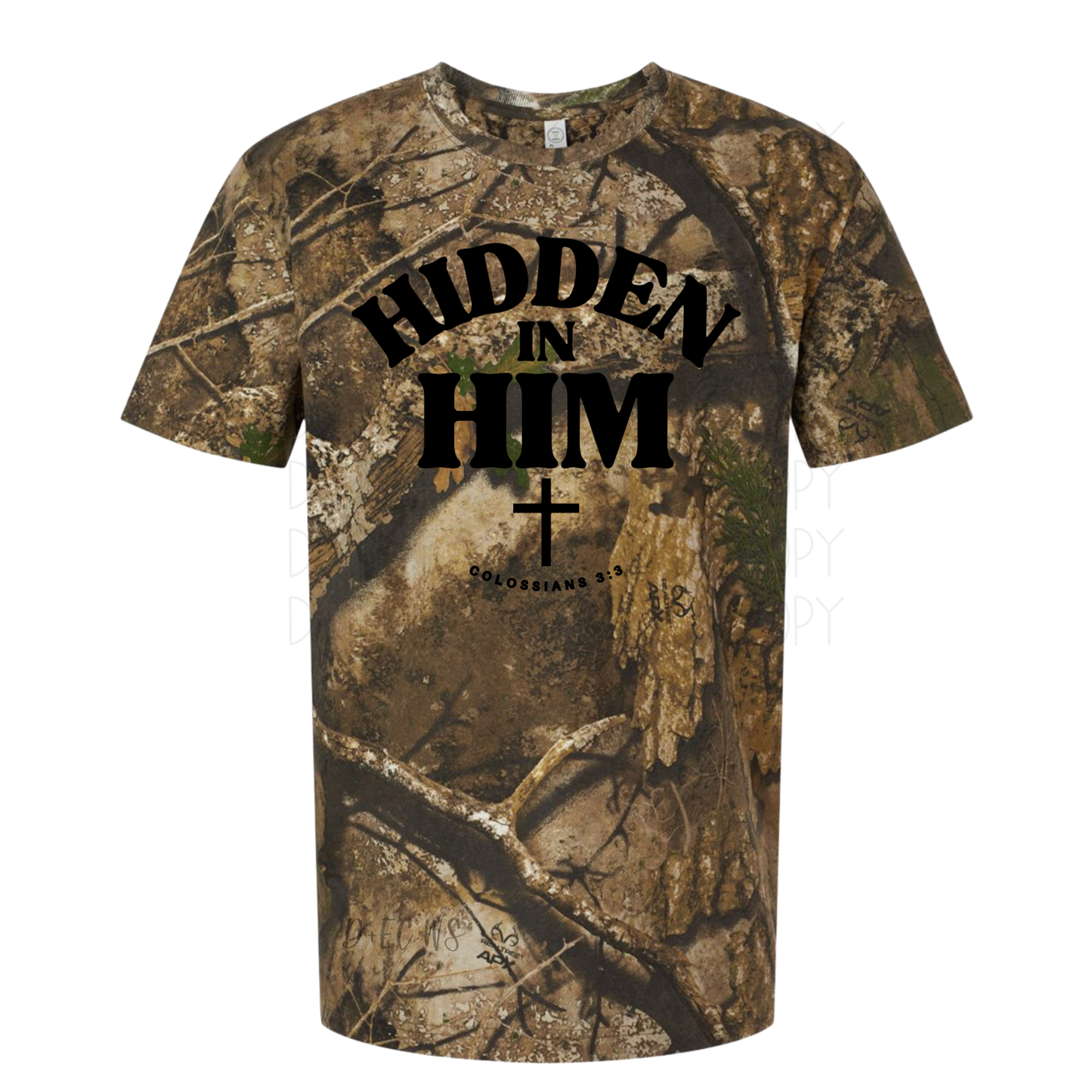 Hidden in Him - Colossians 3:3- Camo