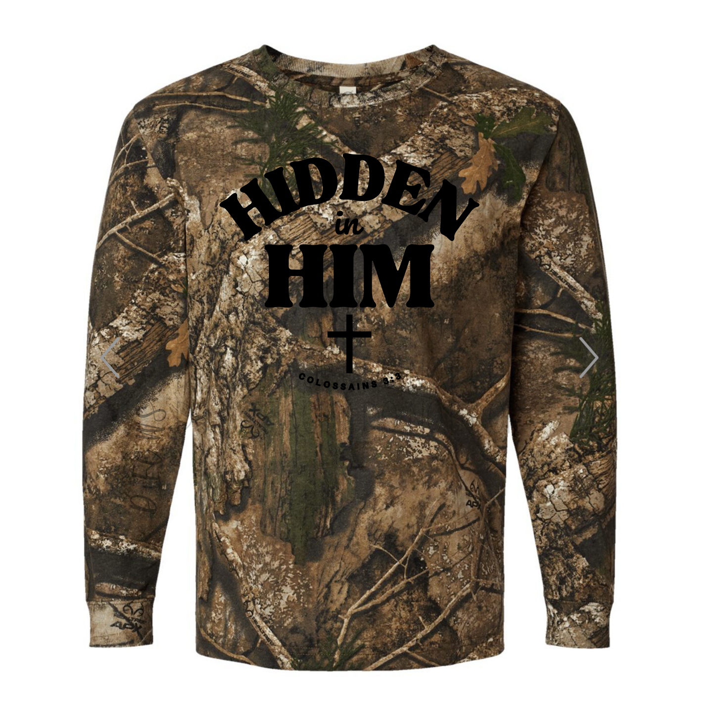 Hidden in Him - Colossians 3:3- Camo