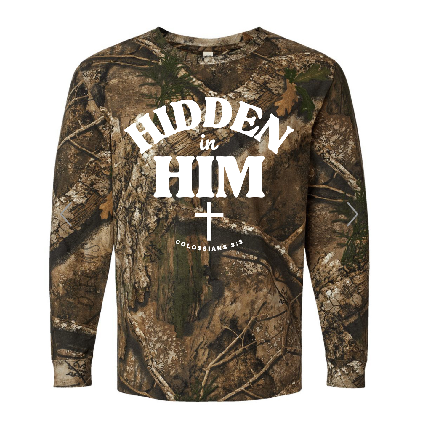 Hidden in Him - Colossians 3:3- Camo