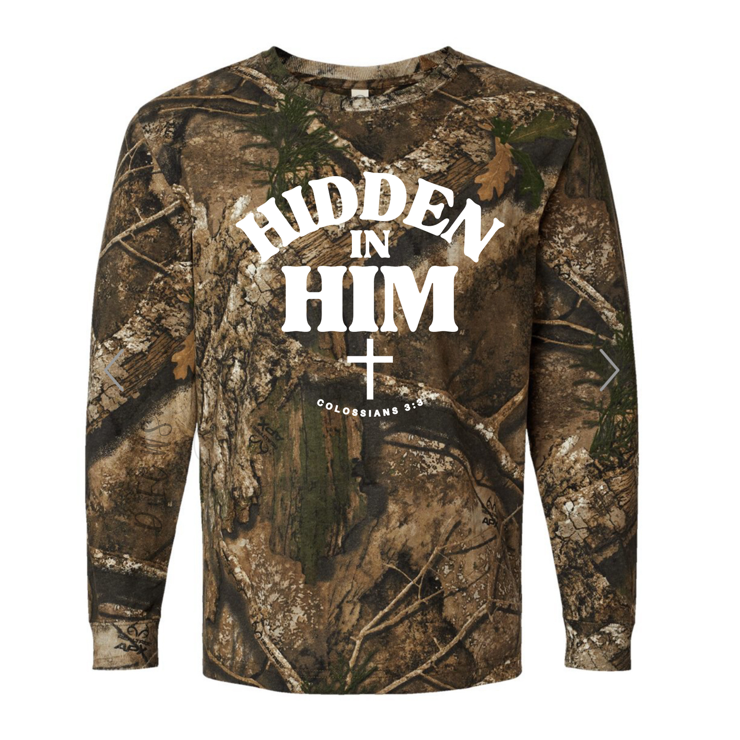Hidden in Him - Colossians 3:3- Camo