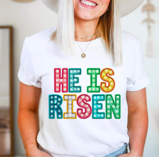 He Is Risen- DTF transfer