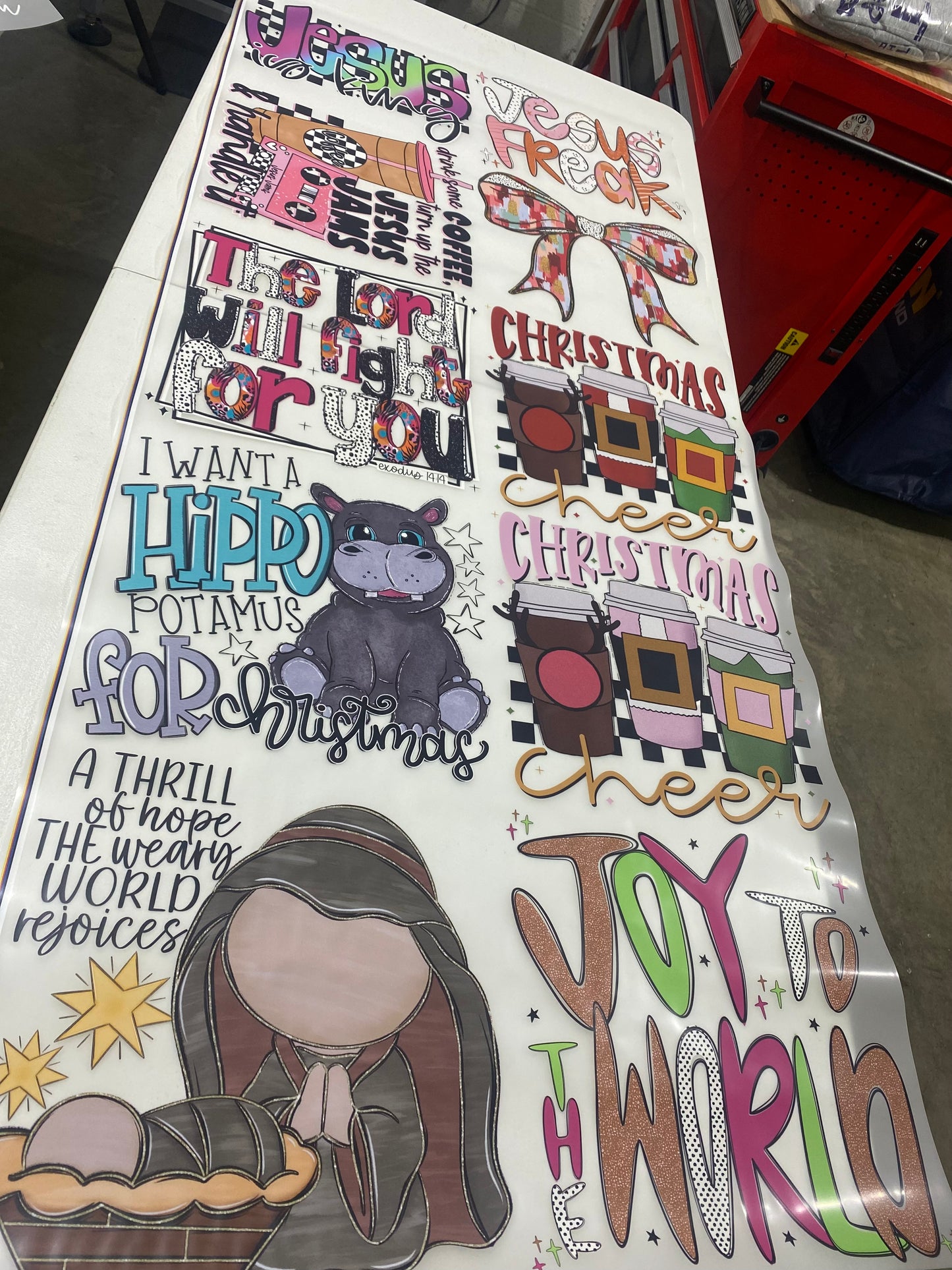 New Release Pre Made Gang Sheet