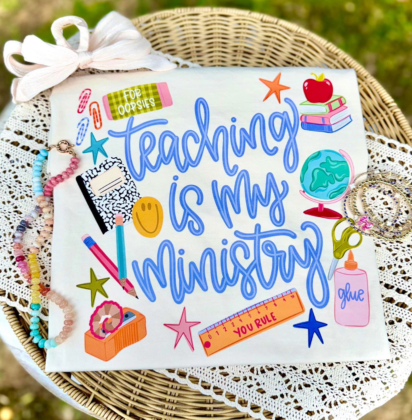 Teaching is my ministry- DTF Transfer