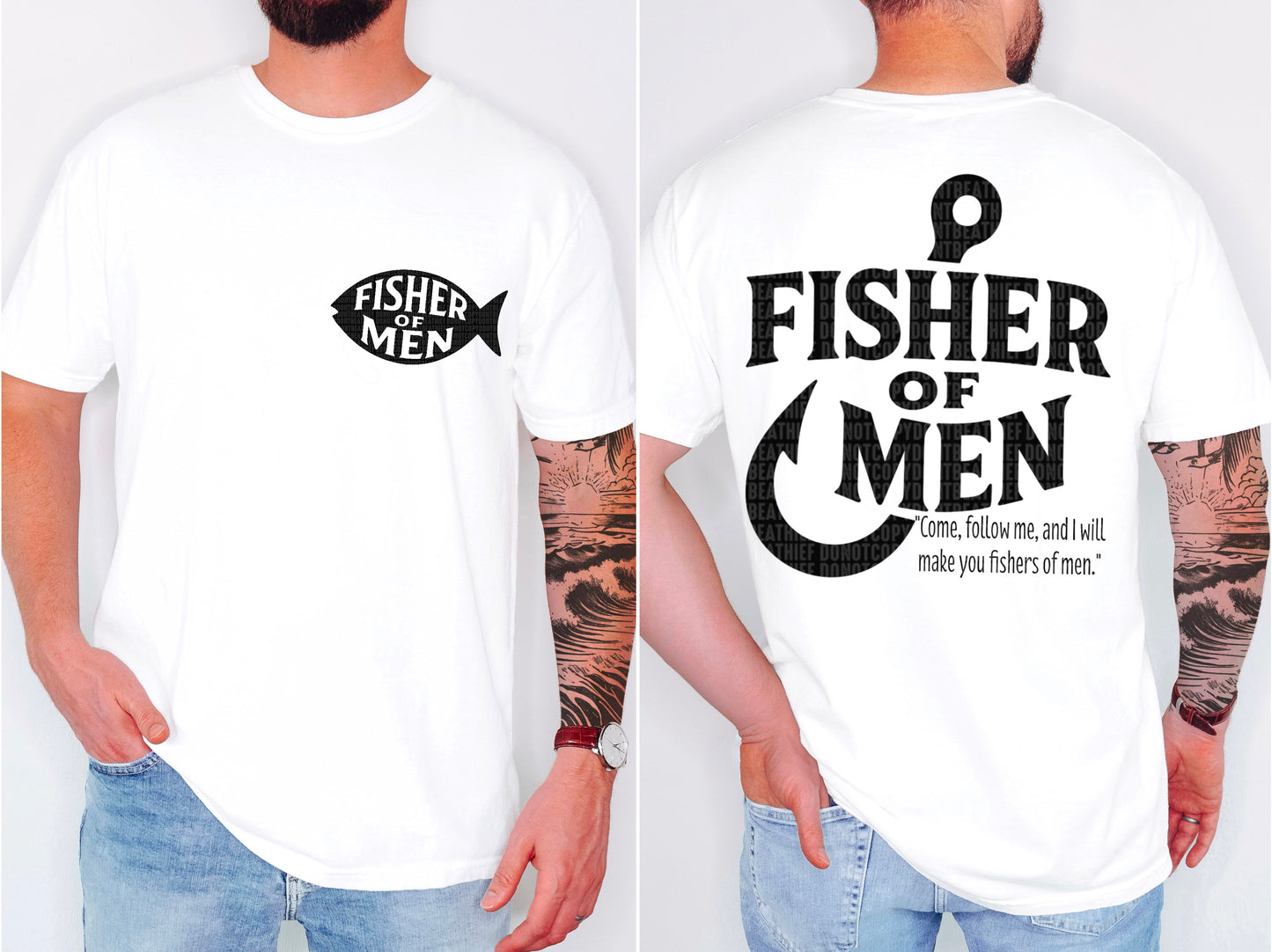 Fisher of Men-SET-DTF Transfer