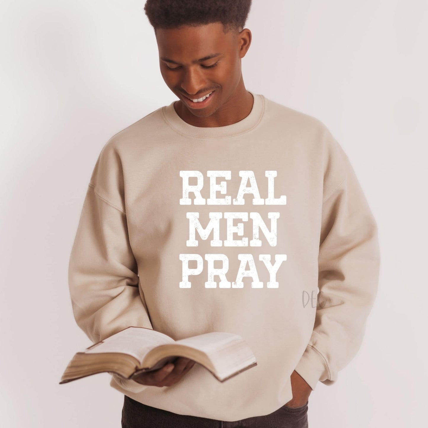 Real Men Pray-DTF Transfer