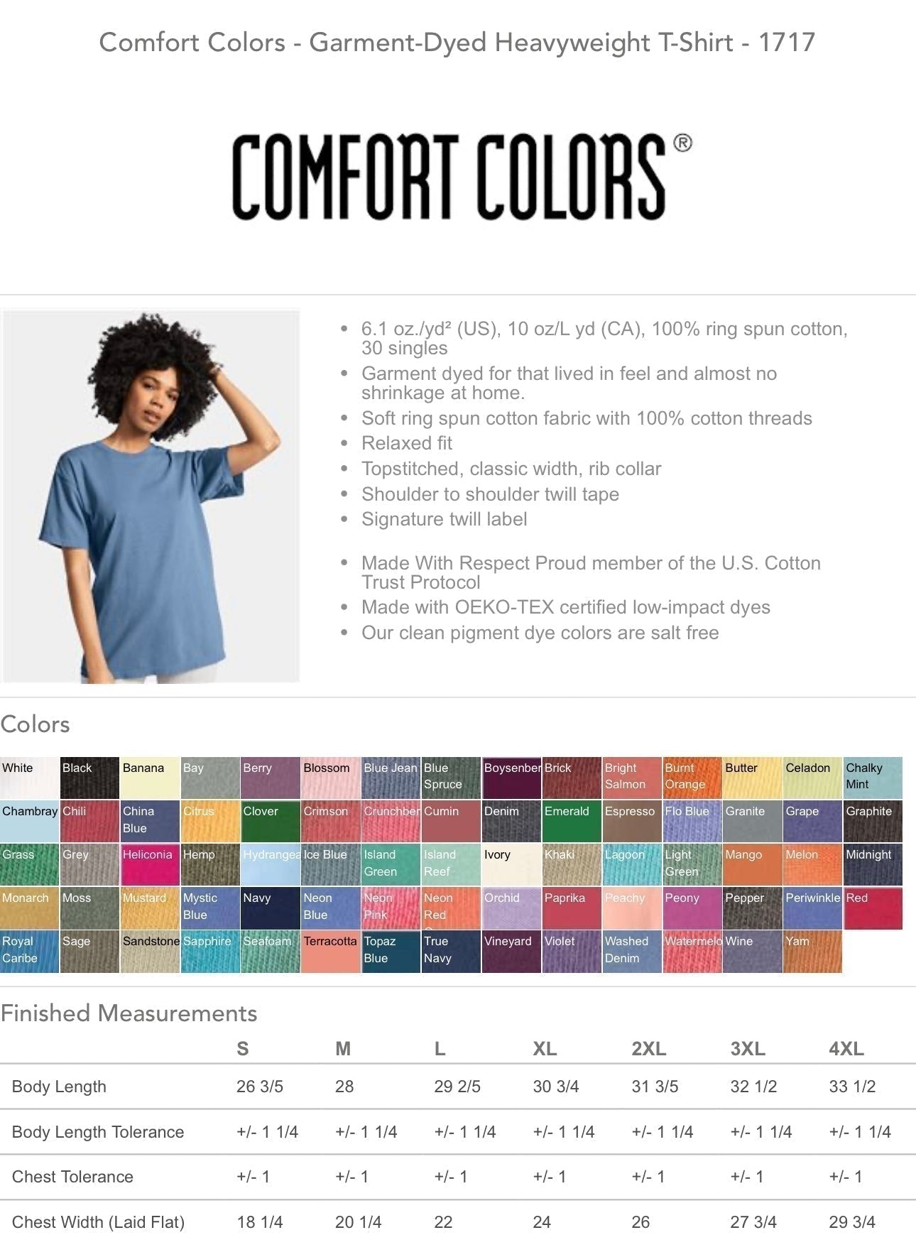 The Lord of it all-Comfort Color-Tee