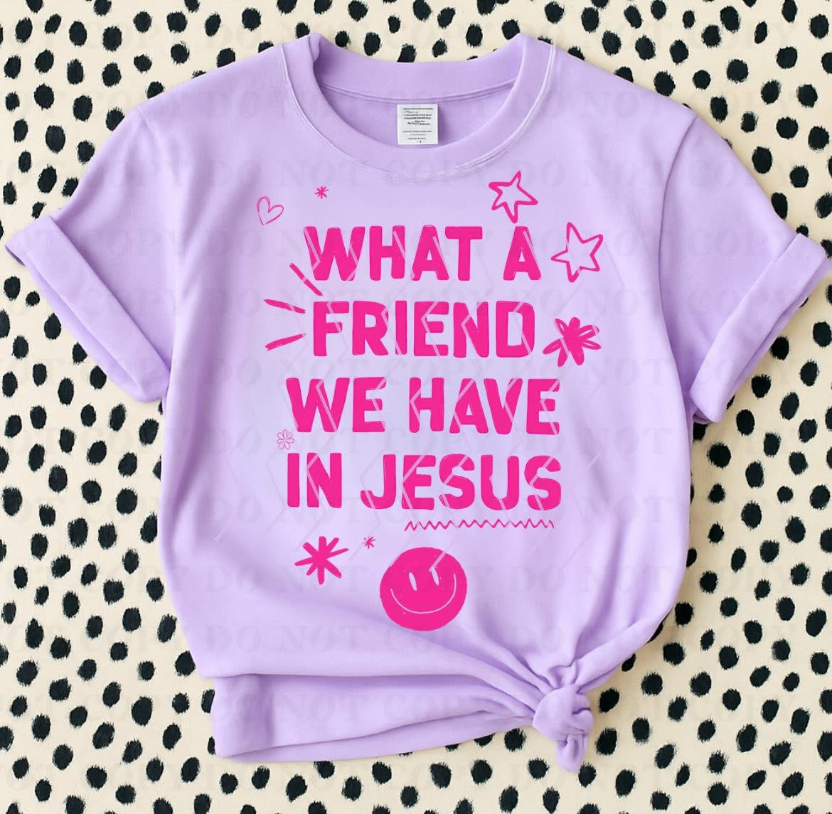 What a friend we have in Jesus- DTF Transfer