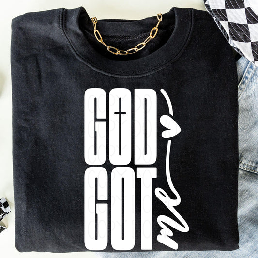 God Got me- DTF Transfer