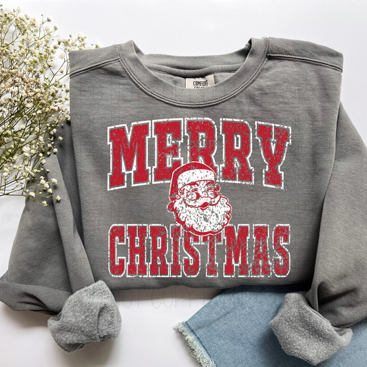 Merry Christmas Vintage - DTF Transfer