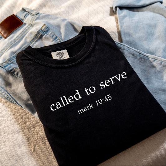 Called to serve- DTF Transfer