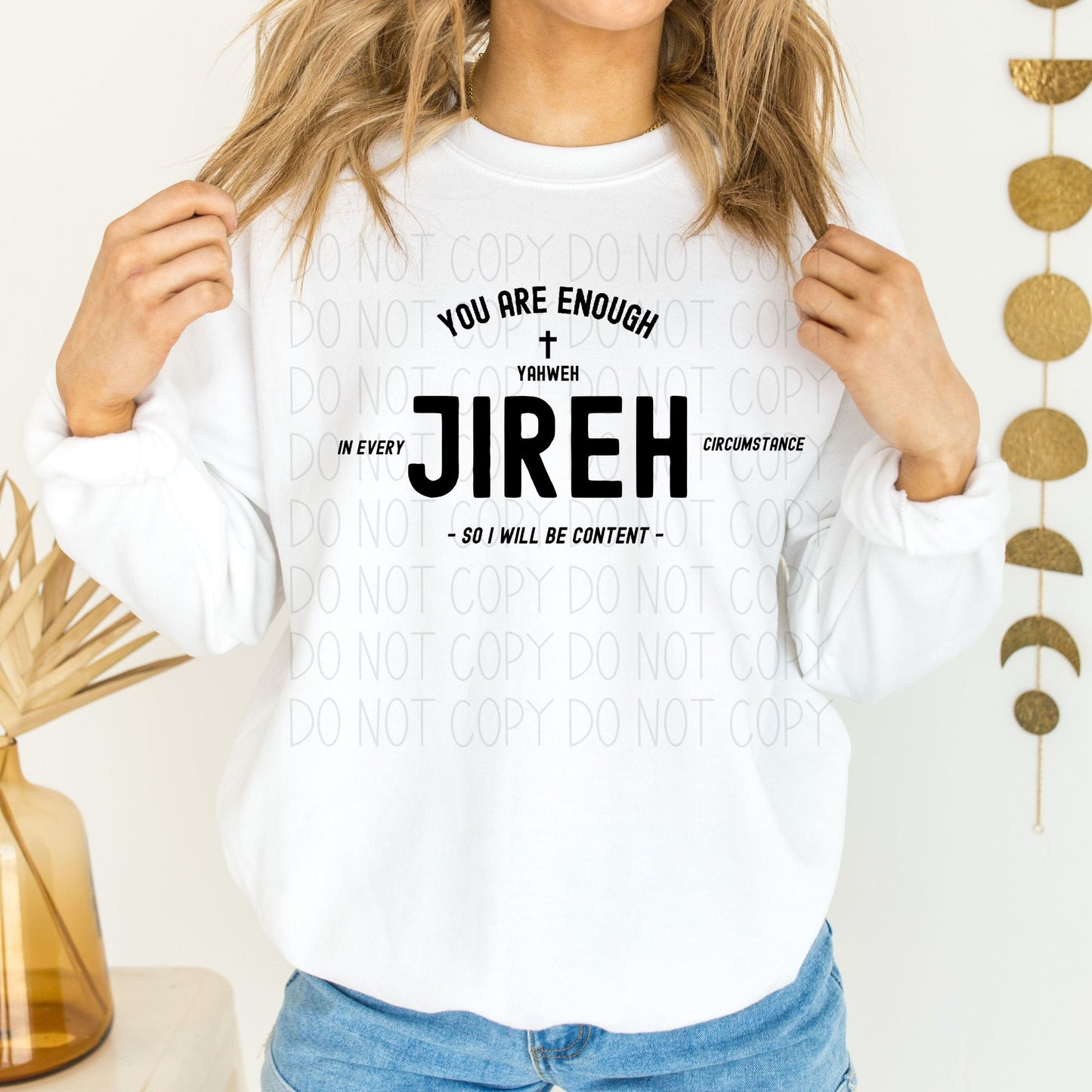 You are enough-Jireh- DTF Transfer
