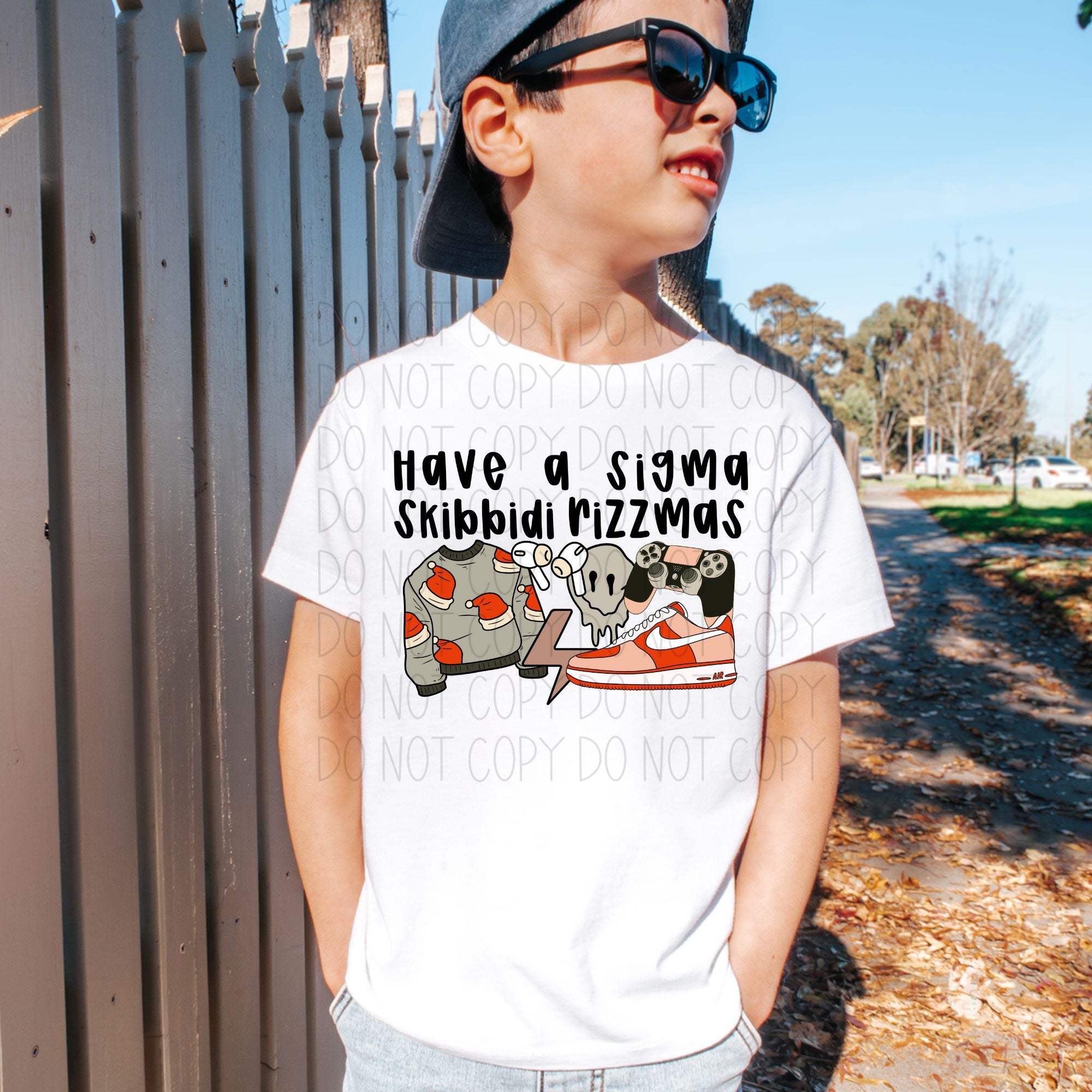 Have a sigma skibbidi rizzmas -DTF Transfer – D&EC Wholesale