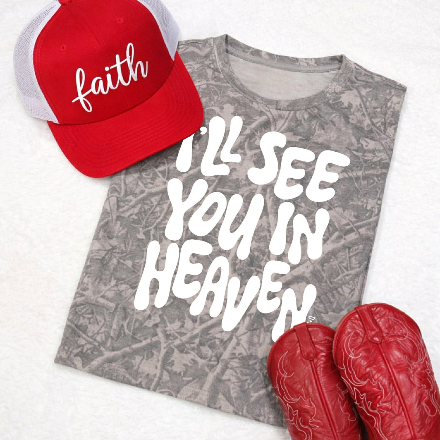 I’ll see you in Heaven- Completed Tee