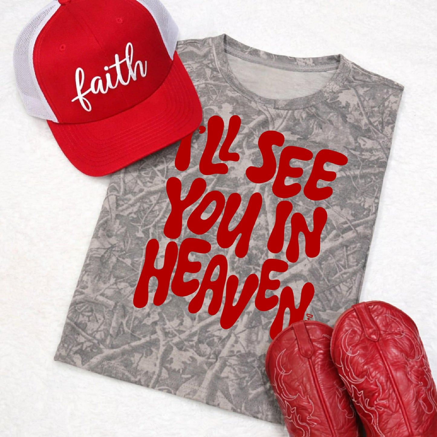 I’ll see you in Heaven- Completed Tee