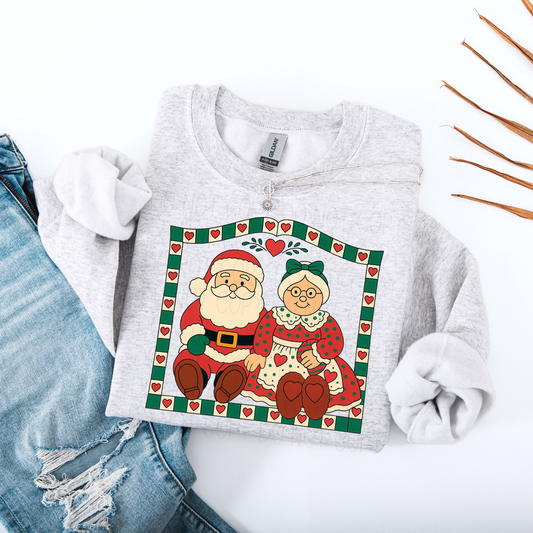 Santa & Mrs. Claus Grandma's Closet- DTF Transfer
