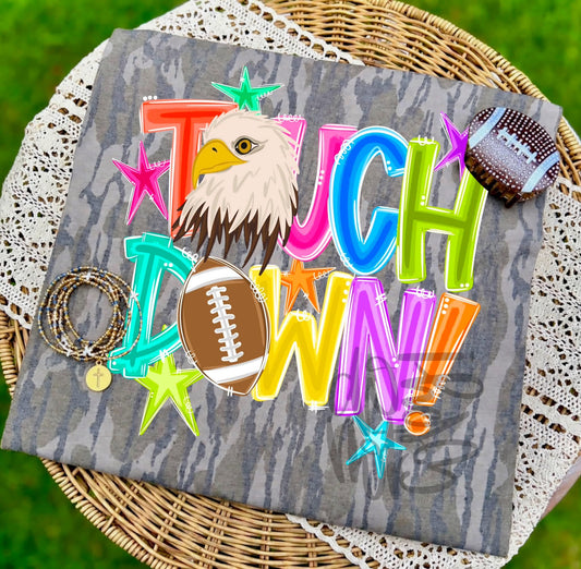 Touchdown Eagles - DTF Transfer