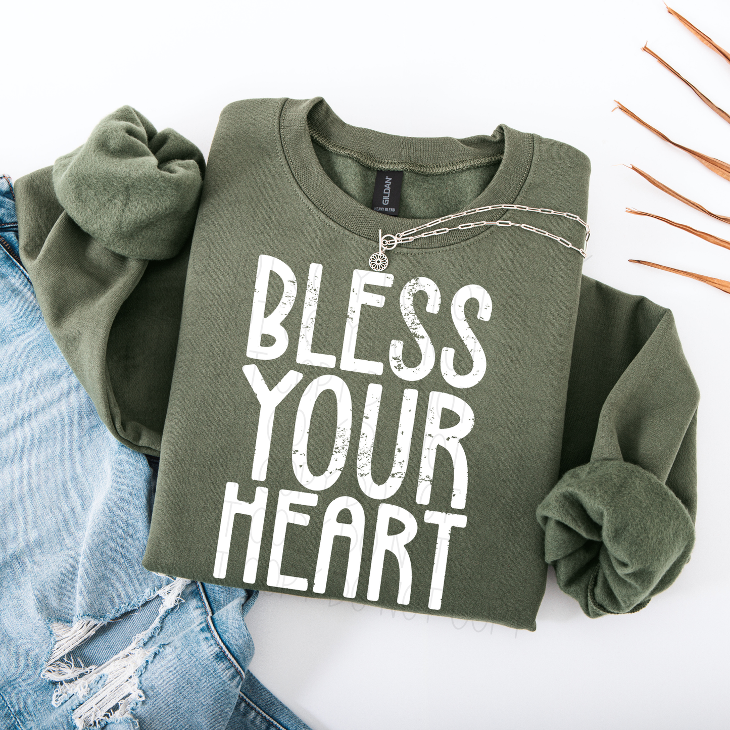 Bless your heart- DTF Transfer
