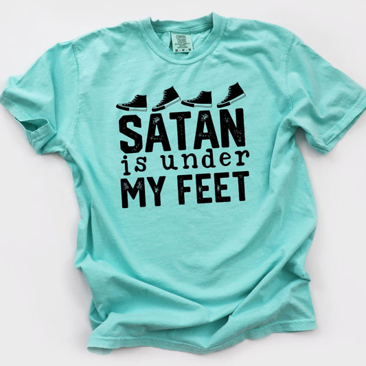 Satan is under my feet-DTF Transfer